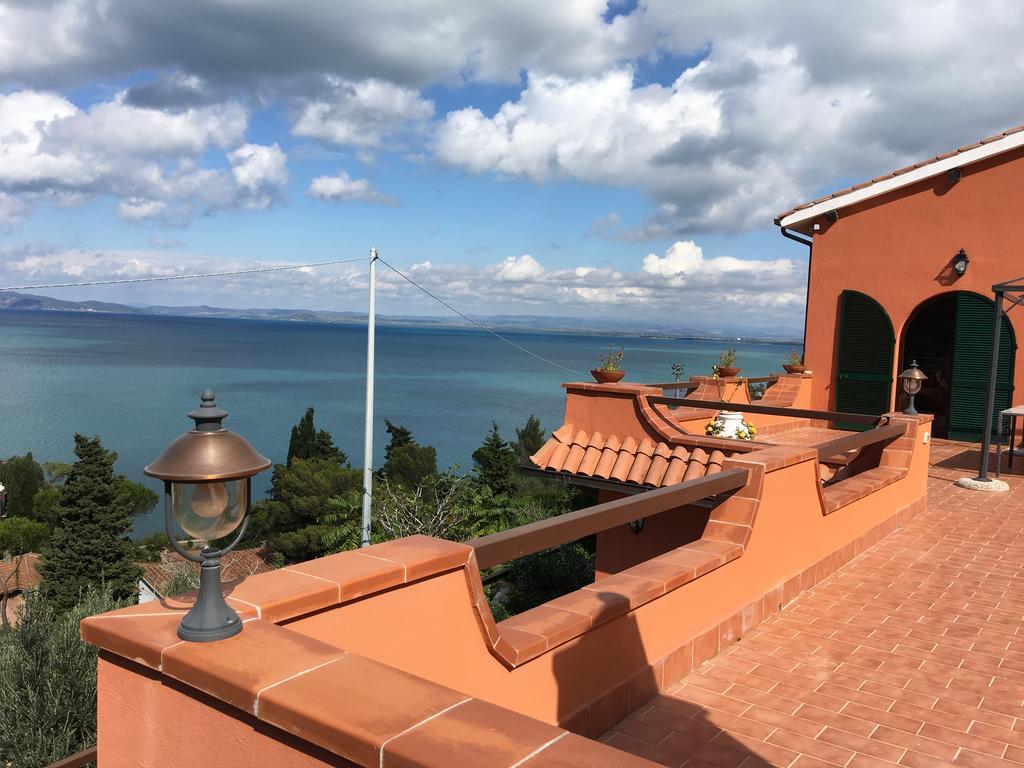 Апартаменты Casa Azzurra Порто Санто Стефано Экстерьер фото
